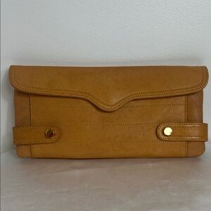 Rebecca Minkoff Yellow Leather Clutch